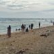 Pantai Cibuaya Sukabumi Masih Dipadati Wisatawan di Masa Libur Lebaran