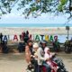 Akhir Libur Lebaran, Kunjungan Wisatawan ke Pantai Minajaya Menurun