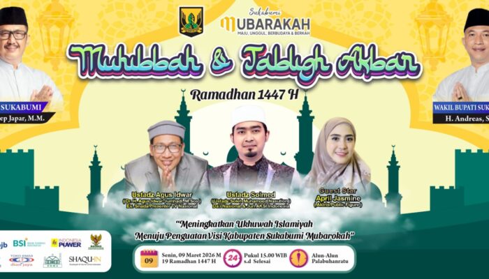 Hari Ini, Ustadz Solmed dan April Jasmine Bakal Ngabuburit Bareng Warga di Palabuhanratu