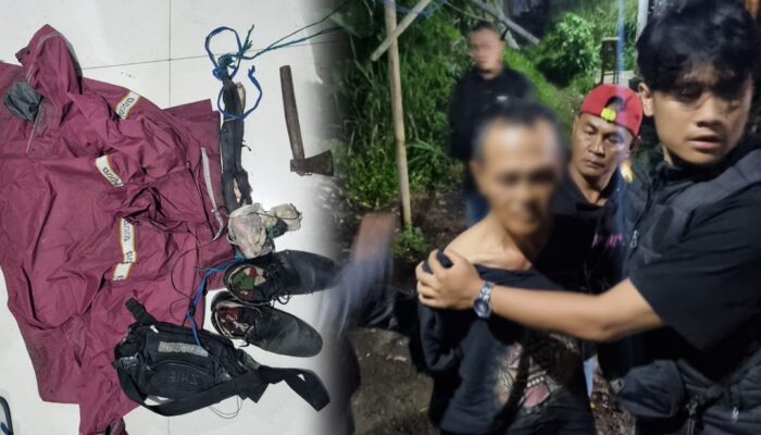 Gercep! Polisi Tangkap Pria Berkapak yang Viral Teror Wanita di Cicurug Sukabumi