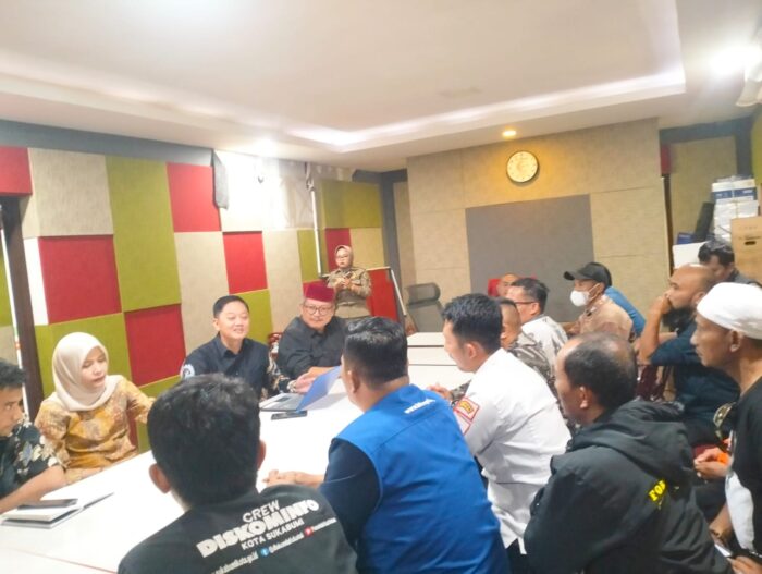 Forum Komunikasi PPPK Paruh Waktu Kota Sukabumi melakukan audiensi dengan sejumlah perangkat daerah di lingkungan Pemerintah Kota Sukabumi, Kamis (12/3/2026).