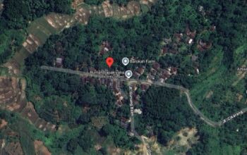 Titik Pusat Gempa M 4,2 Sukabumi di Desa Karangjaya Gegerbitung