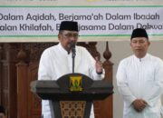 Bupati Sukabumi, Asep Japar bersama Wakil Bupati Sukabumi Andreas.