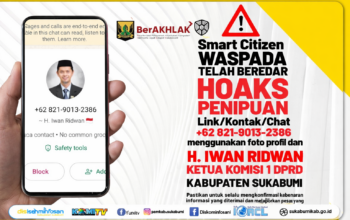 Nomor WhatsApp Catut Nama Ketua Komisi I DPRD Sukabumi, Warga Diminta Waspada