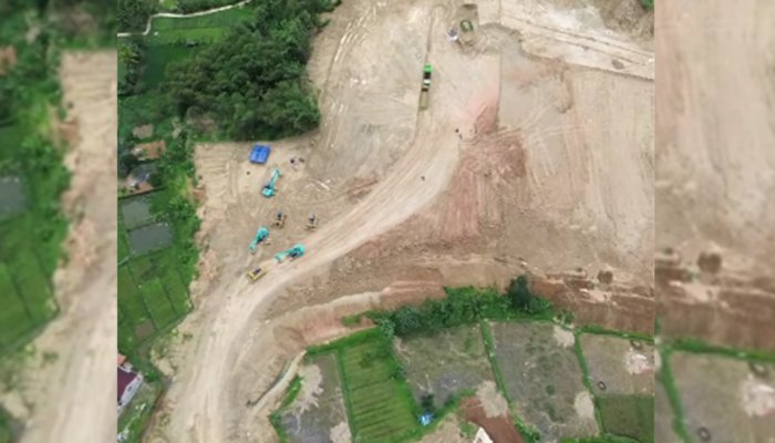 Bukit Gunung Karang Kota Sukabumi Hancur, Jadi Proyek Perumahan?