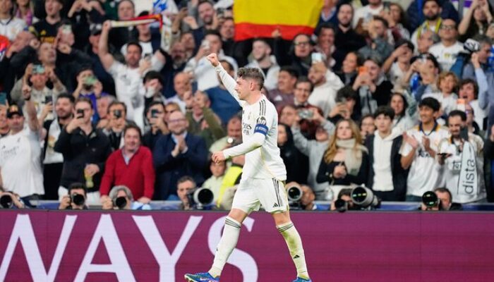 Real Madrid Hancurkan Manchester City 3-0, Fede Valverde Cetak Hat-trick di Bernabeu