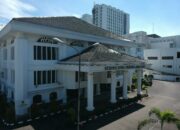 Gedung DPRD Provinsi Jawa Barat di Kota Bandung.