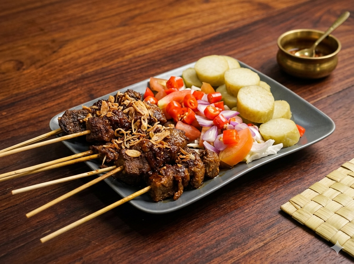 Resep Sate Sapi Bumbu Kecap Empuk ala Sukabumi, Menu Wajib Idul Adha