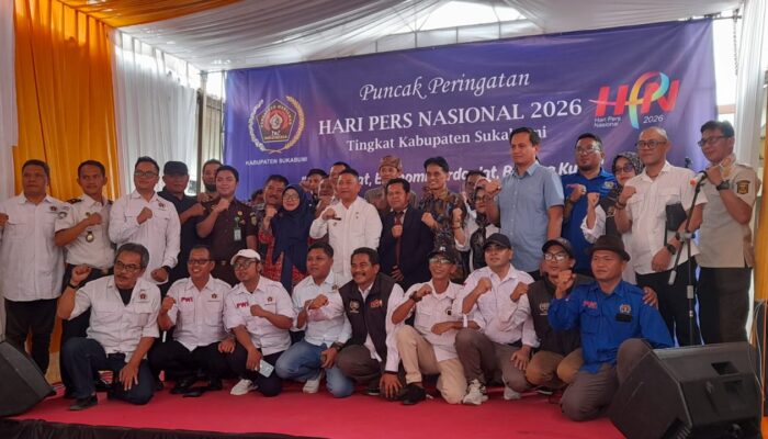 Puncak Peringatan HPN 2026 PWI Kabupaten Sukabumi, Momentum Tingkatkan Literasi Generasi Muda