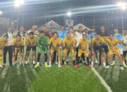 Foto bersama antara tim minisoccer PN Sukabumi dengan Kantor Hukum Dr. Padlilah, S.H, M.H.