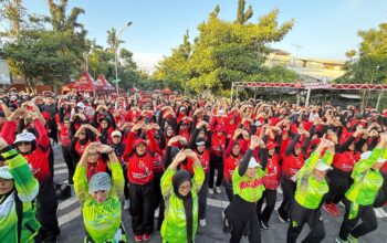 Antusiasme Warga Warnai Jalan Santai dan Lomba Panco di HUT ke-112 Kota Sukabumi