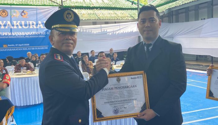 Dari Lalu Lintas hingga Pelayanan, Dishub Kota Sukabumi Tuai Penghargaan Dari Kementerian Imipas
