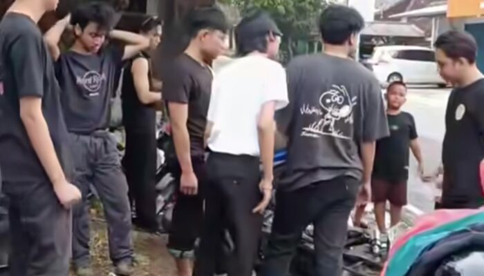 Mobil Rem Mendadak di Ciawitali, Tiga Pemotor Terluka