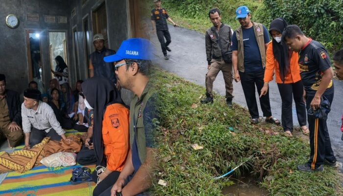 Balita Tewas Terbawa Arus Parit Saat Hujan Deras di Kalibunder Sukabumi