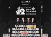 DPRD Kabupaten Sukabumi Ucapkan Selamat Hari Jadi Kota Sukabumi ke-112