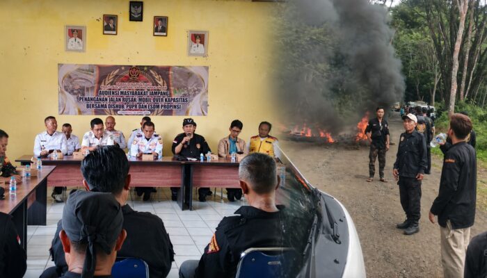 Audiensi Masyarakat Jampang Soroti Jalan Rusak dan Truk Over Kapasitas di Ruas Lengkong–Kiara Dua