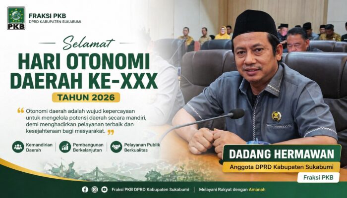 Momentum Otonomi Daerah 2026, Dadang Hermawan Serukan Sinergi Pembangunan