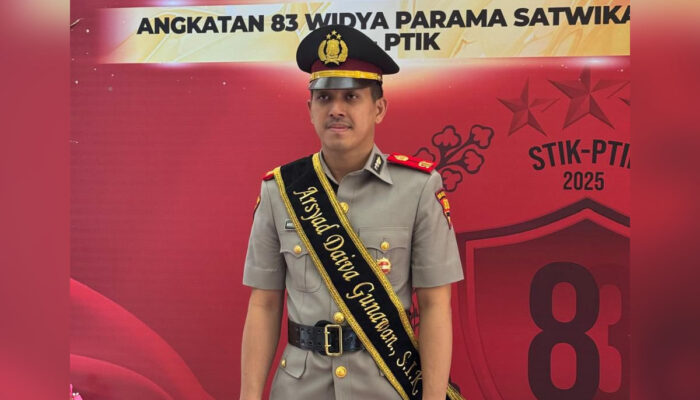 Putra Anggota DPR RI Heri Gunawan, Iptu Arsyad Resmi Sandang Gelar S.I.K