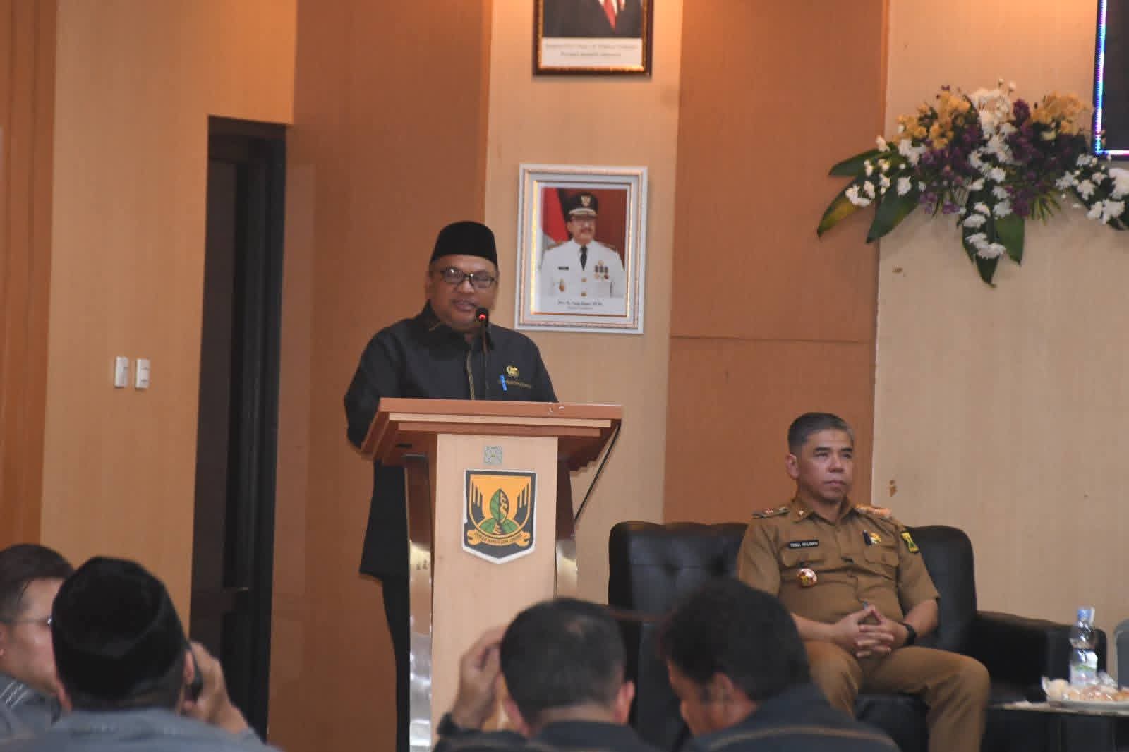 Ketua DPRD Kabupaten Sukabumi, Budi Azhar Mutawali.