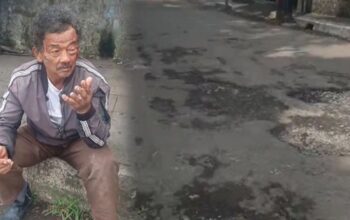 Jalan Rusak di Kota Sukabumi Telan Korban, Warga Desak Perbaikan Segera