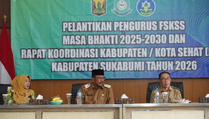 Rina Rosmaniar Japar Nahkodai FSKSS, Sukabumi Perkuat Gerakan Kabupaten Sehat