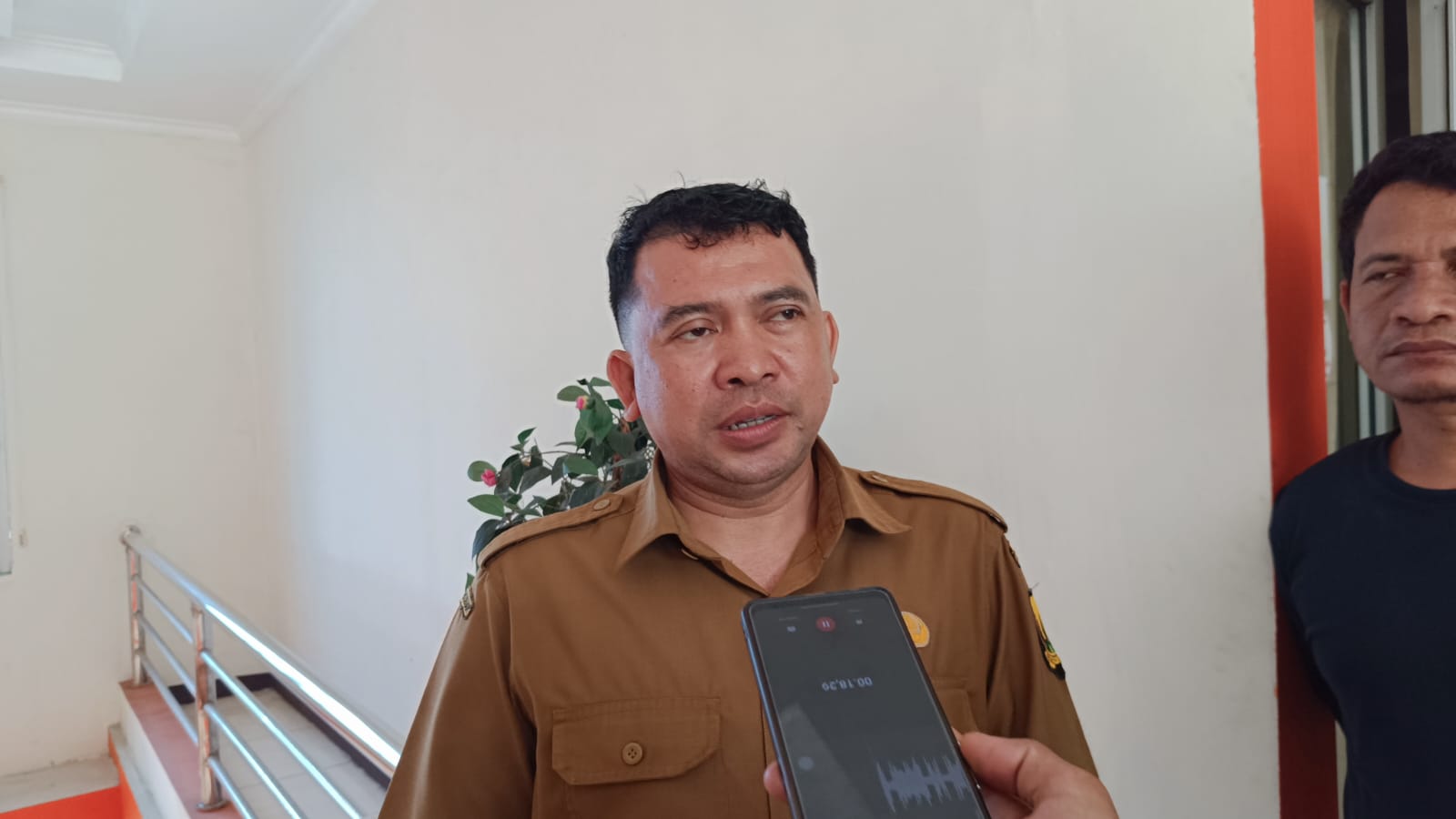 Kabid Pengolahan Pemasaran dan Pengawasan Dinas Perikanan Kabupaten Sukabumi, Iwan Darmawan.