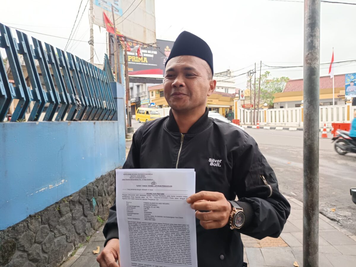 Anggota Bawaslu Kota Sukabumi bernama Firman Alamsyah Abdi Negara