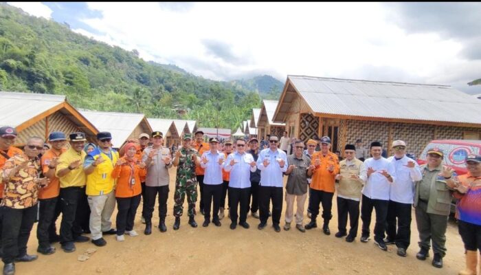 Dudung Abdurachman Resmikan Huntap di Cisolok, Tekankan Pentingnya Mitigasi Bencana di Sukabumi