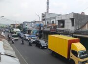 Sore Hari, Arus Lalu Lintas Cibadak Sukabumi Padat dari Arah Bogor