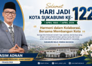 Hasim Adnan Ucapkan Selamat Hari Jadi Kota Sukabumi ke-112: “Harmoni dalam Kolaborasi, Bersama Membangun Kota”