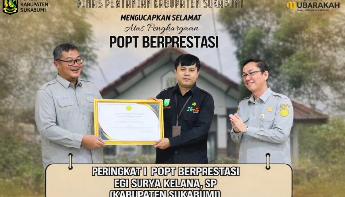 POPT Asal Sukabumi Raih Juara 1 Nasional, Bukti Dedikasi Lindungi Pertanian dari Hama