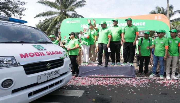PKB Luncurkan 200 Mobil Siaga “Jabar Emergency”, Hasim Adnan: Hadir Saat Rakyat Membutuhkan