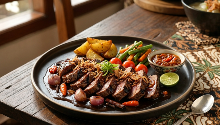 Resep Bistik Sapi Bawang Putih, Menu Rumahan Creamy ala Sukabumi yang Wajib Dicoba