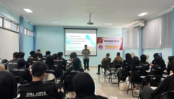Dari Kampus ke Parlemen: Heri Gunawan Ajak Mahasiswa UMMI Pahami Checks and Balances