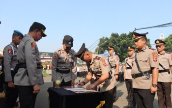 Jabatan Kasat hingga Kapolsek Bergeser, Ini Daftar Pejabat Baru Polres  Sukabumi Kota