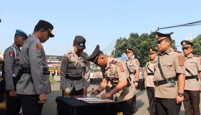 Jabatan Kasat hingga Kapolsek Bergeser, Ini Daftar Pejabat Baru Polres  Sukabumi Kota