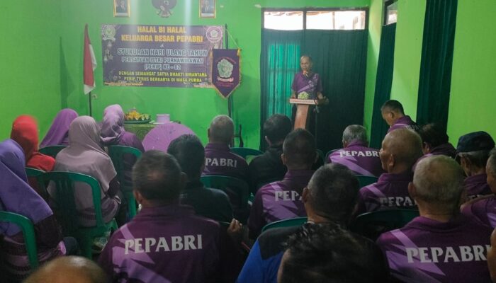 Semangat Purna Tugas Tetap Berkarya, PEPABRI Turut Rayakan HUT PERIP ke-62 Dengan Meriah di Kota Sukabumi