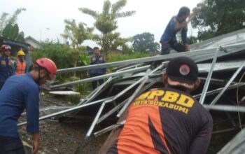 Hujan dan Angin Kencang Terjang Kota Sukabumi, BPBD Catat 18 Kejadian Bencana Terjadi dalam Sehari