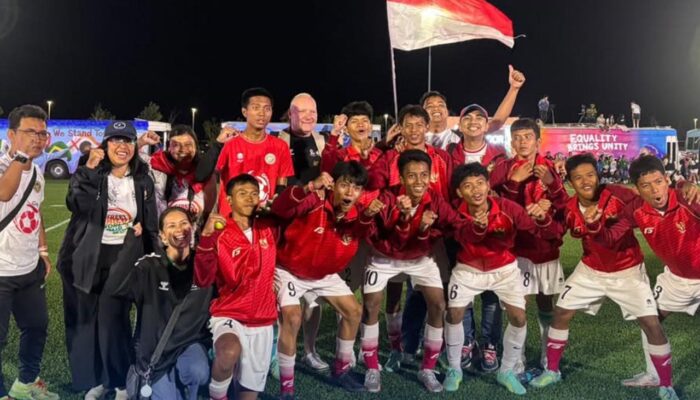 Kalahkan Argentina, Indonesia jadi Juara Street Child World Cup 2026