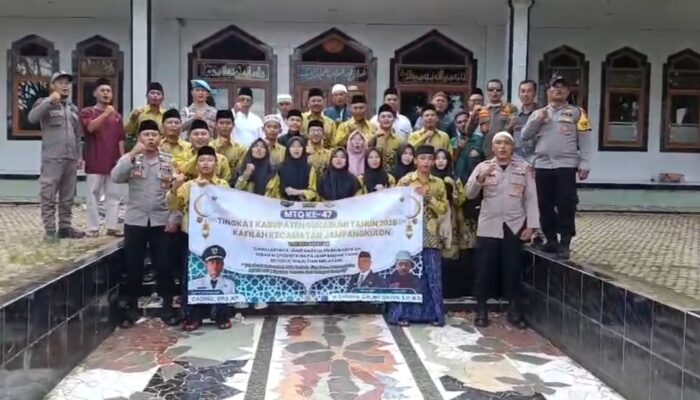 18 Kafilah MTQ Jampangkulon Resmi Dilepas, Targetkan Pertahankan Juara Umum