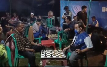 Turnamen Catur Angkringan Imex Cafee Cinagen Diikuti 65 Pecatur se-Pajampangan