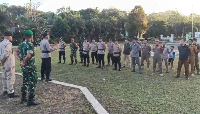 Forkopimcam Jampangkulon Siagakan Personel Amankan Malam Takbir dan Sholat Idul Adha 1447 H