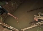 Lokasi balita tercebur galian septic tank Koperasi Desa Merah Putih di Kecamatan Gegerbitung, Kabupaten Sukabumi.