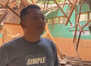 Kepala Dinas Pendidikan Kabupaten Sukabumi, Deden Sumpena, ditemui saat meninjau atap ambruk di SDN Ciganas, Kecamatan Ciambar, Kabupaten Sukabumi, Minggu (03/05/2026).