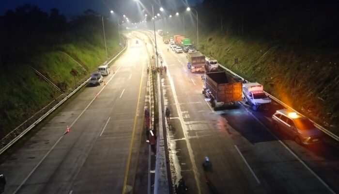 Longsor KM 72 Tol Bocimi, Pengendara Arah Jakarta Diminta Gunakan Jalur Cicurug