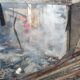 Gegara Gas Bocor, Kios Ayam Geprek di Cikembar Sukabumi Ludes Terbakar