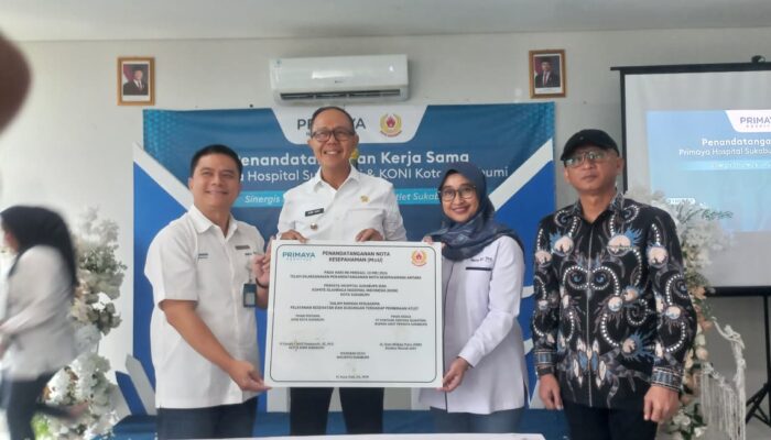 Jelang Porprov 2026, Primaya Hospital Jadi Mitra Medis KONI Kota Sukabumi