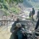 Akses Terputus, Warga Ciangkrek Sukabumi Swadaya Bangun Jembatan Sementara