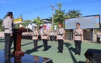 Rotasi Pejabat Polres Sukabumi, Kapolres Tekankan Integritas di Tengah Rotasi Jabatan
