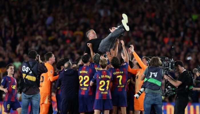 FC Barcelona Juara La Liga 2025/2026 Usai Bungkam Real Madrid CF 2-0 di El Clasico